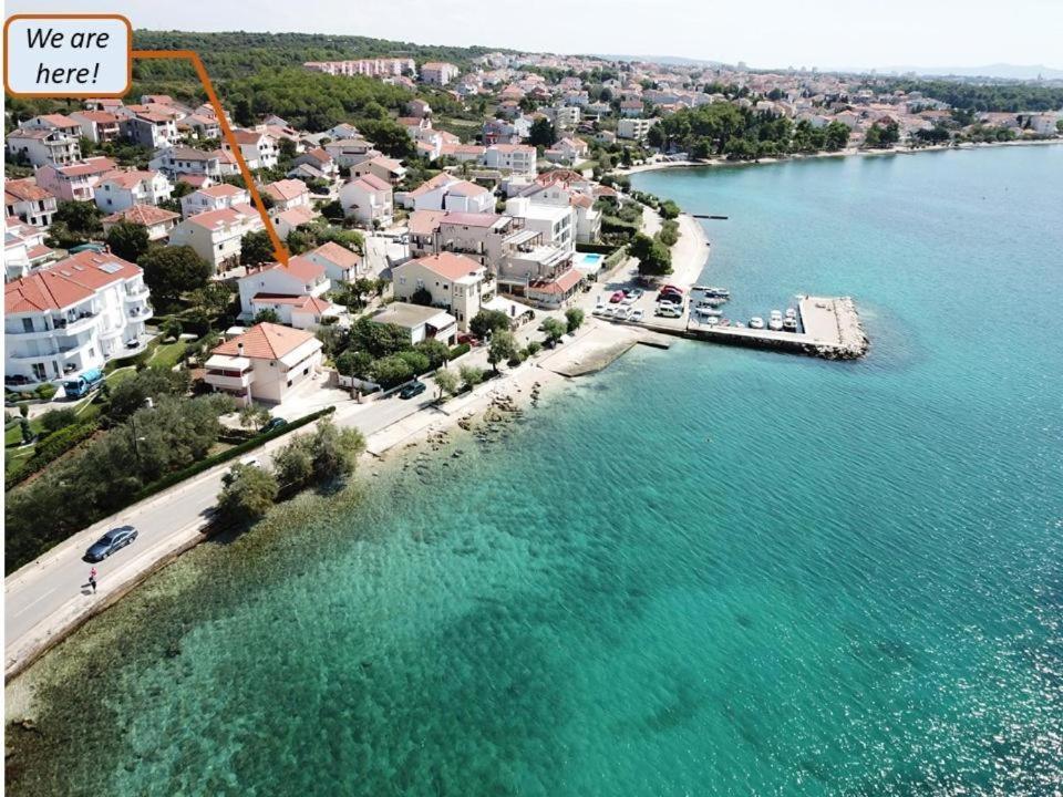 Green Oasis For Two, 30 Meters From Sea Apartment Задар Екстериор снимка